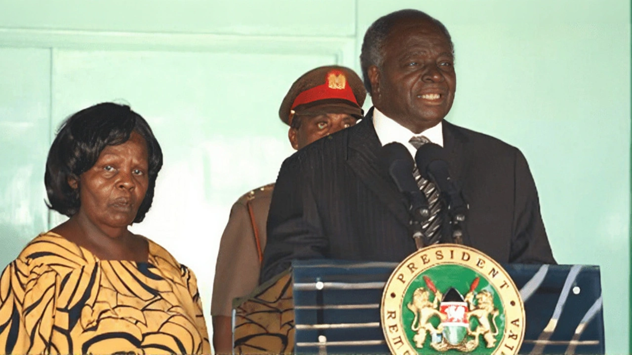 Kibaki Denies Second‑Wife Rumors, Sparks Legal Clash with Opposition